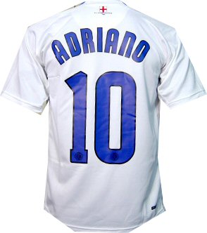 Adriano Nike 06-07 Inter Milan Away (Adriano 10)