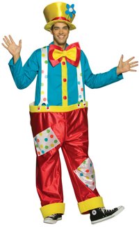 adult Costume: Baggy Britches the Clown