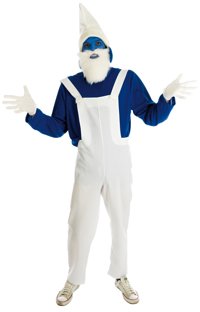 Adult Costume: Blue Gnome (Small)