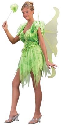 adult Costume: Neverland Fairy - Small/Med