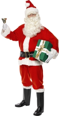 Adult Costume: Santa Deluxe (Medium)