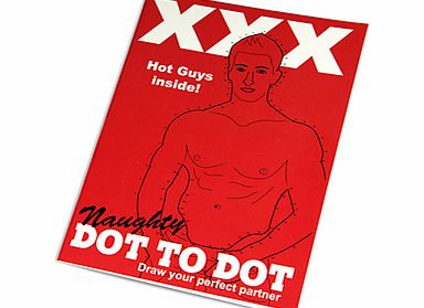 adult Dot To Dot Books - Hot Guys