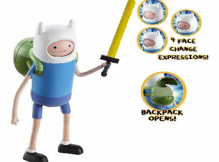 Adventure Time 10` Super Poseable Finn