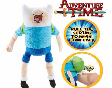 Adventure Time 12`` Pull String W/sound Finn