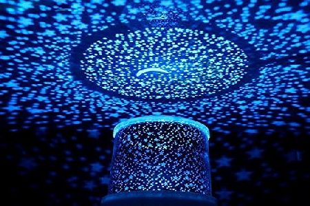 Aeeque LED Star Light Projector Night Light Amazing Blue Lamp Master for Kids Bedroom Home Decoration(with USB Cable)