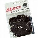 Aerborn Pack 2 Horse riders Hair Nets -Brown