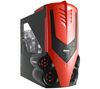 Syclone PC Tower Case - red/black