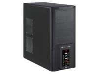 V-Touch Tower Case - Black With Touch Screen LCD