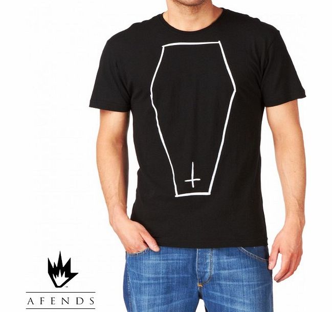 Afends Mens Afends Dead Trends T-Shirt - Black