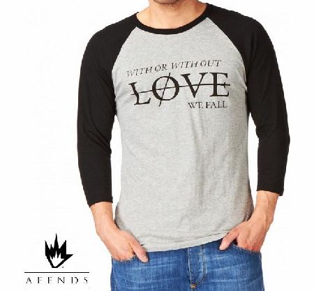 Afends Mens Afends Without Raglan T-Shirt - Black And