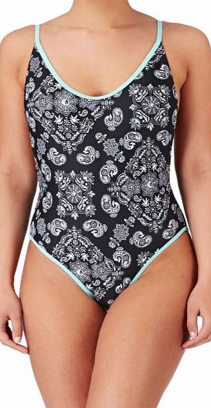 Afends Womens Afends Channing Swimsuit - Paisley