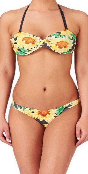 Afends Womens Afends Sunny Days Bikini - Sunflowers