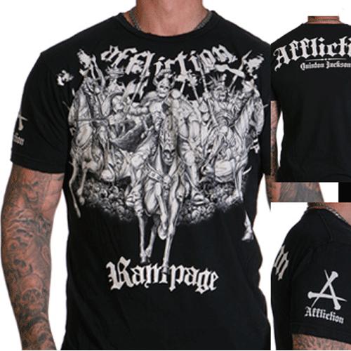 Affliction and#39;Rampageand39; Jackson Signature Tee A451