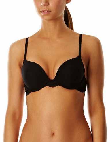 After Eden Single Boost Lace Push-Up Womens Bra Black 32A