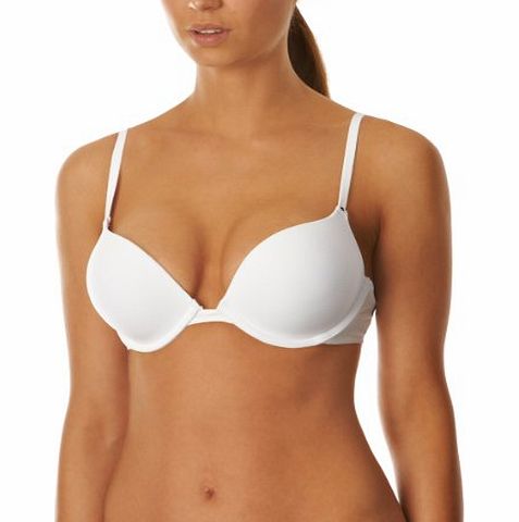 After Eden Triple Boost Push-Up Womens Bra White 32A