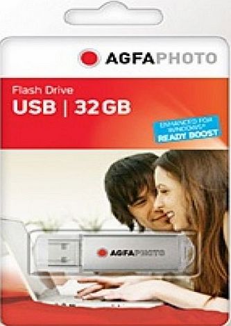 Agfa 10514 - 32GB - Silver - USB 2.0 Flash Drive