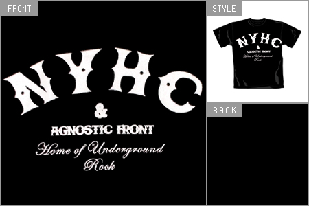 Agnostic Front (CBGB) T-Shirt tmm_ts_5011