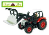 DIE CAST 1:43 SCALE TRACTOR and SNOW PLOUGH