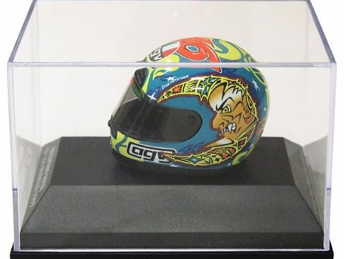 AGV 1:8 Scale Helmet V Rossi World Champion GP250 Mugello 1999