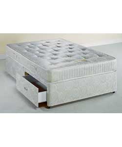 air Coniston Luxfirm Orthopaedic King Size Divan - 2 Drawers