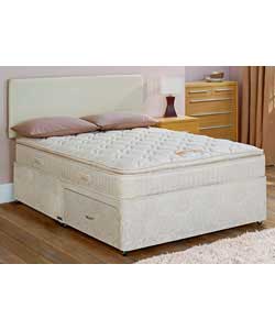 Coniston Small Double Divan/Pillow Top Mattress 2 Drawer
