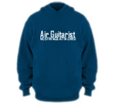 Air Guitarist - No Strings attached hoodie.