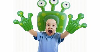 Hedz Inflatable Alien Head and Hands