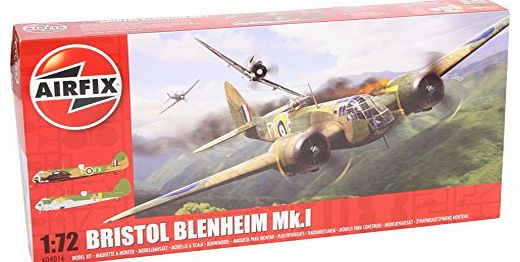 Airfix 1: 72 Scale Bristol Blenheim MKI Bomber Model Kit