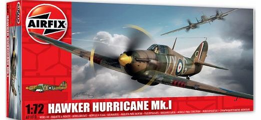 1: 72 Scale Hawker Hurricane MK1 Model Kit