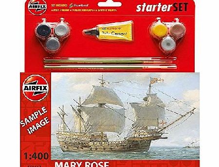 Airfix 1:400 Scale Mary Rose Starter Gift Set