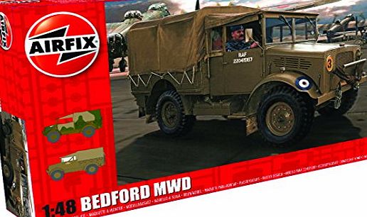 Airfix 1:48 Scale Bedford MWD Light Truck Model Kit