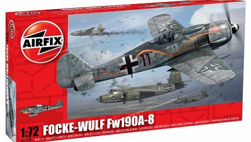 1:72 Focke Wulf FW190A-8 Aircraft Model Kit