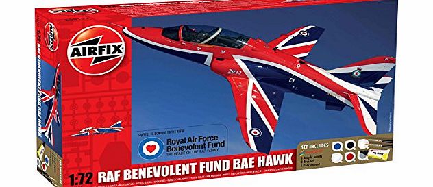 Airfix 1:72 RAF Benevolent Fund BAE Hawk Gift Model Set