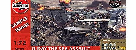 Airfix 1:72 Scale D-Day The Sea Assault Gift Set