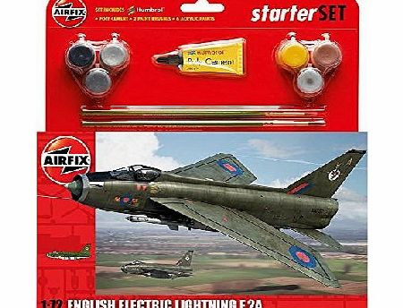 Airfix 1:72 Scale English Electric Lightning F.2A Starter Gift Set