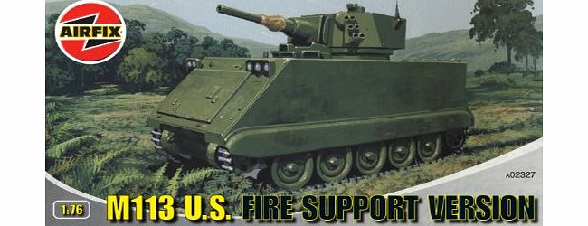 Airfix A02327 M113 U.S. Fire Support Version 1:76 Scale Series 2 Plastic Model Kit