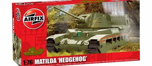 Airfix A02335 Matilda Hedgehog Tank 1:76 Scale Series 2 Plastic Model Kit
