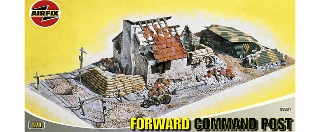 Airfix A03381 Forward Command Post 1:76 Scale Series 3 Plastic Diorama Model Kit