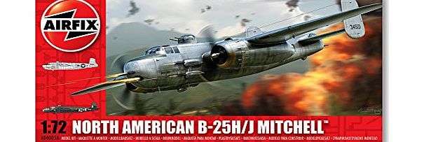 Airfix A04005 North American B-25 Mitchell 1:72 Scale Series 4 Plastic Model Kit
