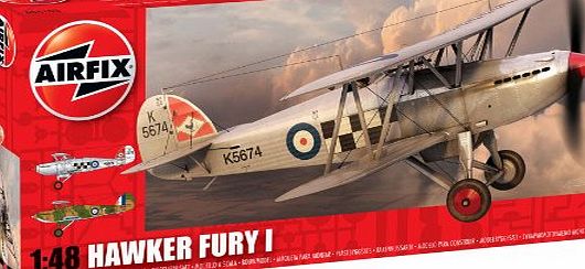 Airfix A04103 Hawker Fury Mk I 1:48 Plastic Kit
