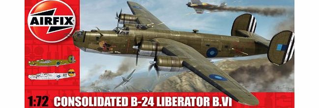 Airfix A06010 Consolidated B-24 Liberator 1:72 Scale Series 6 Plastic Model Kit