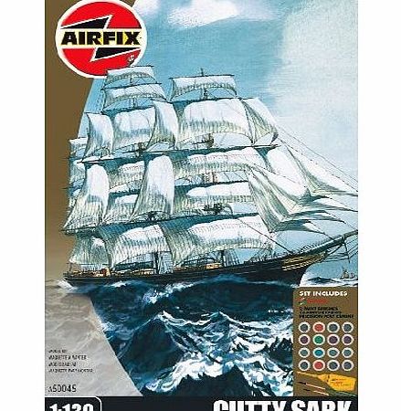 Airfix A50045 Cutty Sark 1:130 Scale Plastic Model Gift Set