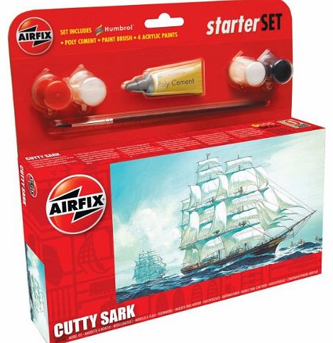 Airfix A55103 Cutty Sark Model Small Starter Set