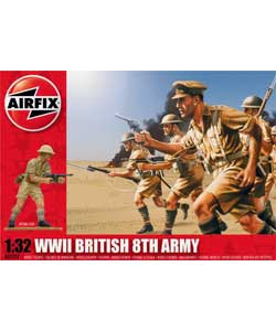 Airfix British 8th Army 1:32 Scale Military
