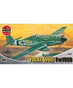 Airfix Focke Wulf Fw190D Military Aircraft Model