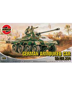 German Armoured Car Military Vehicle