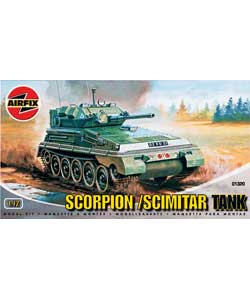 Airfix Scorpion/ Scimitar Tank Military Vehicle