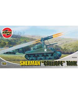 Airfix Sherman ``Calliope`` Tank Military