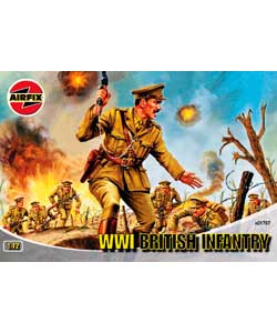 Airfix WWI British Infantry 1:72 Scale Military