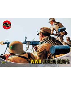 Airfix WWII Afrika Korps 1:72 Scale Military